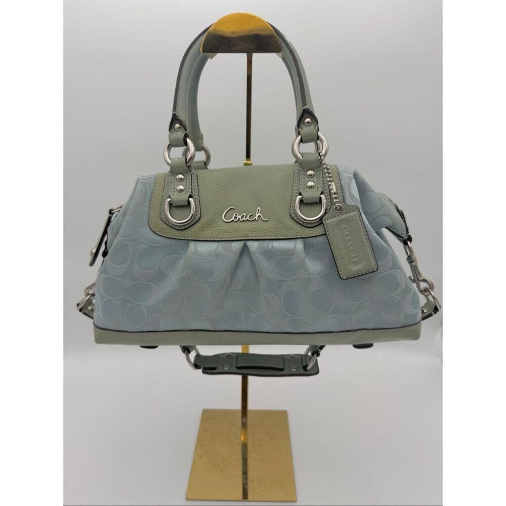 Coach Ashley Sateen Satchel Bag Rare Y2K